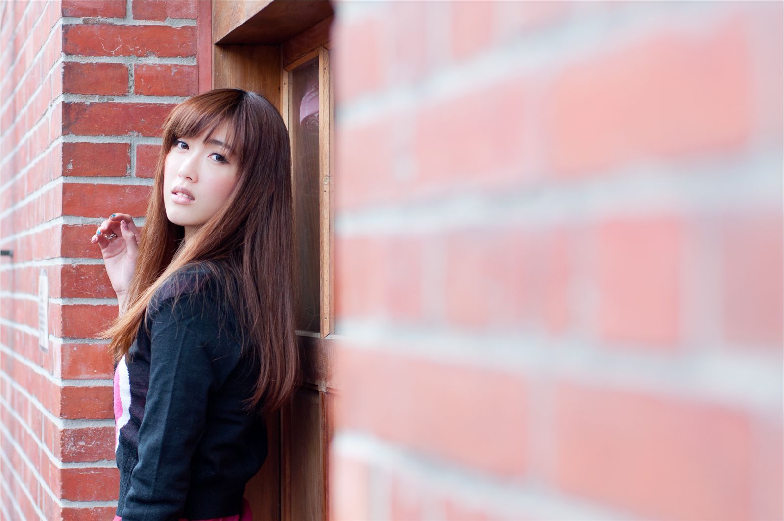 台湾清纯美女 Kila晶晶 高清街拍写真